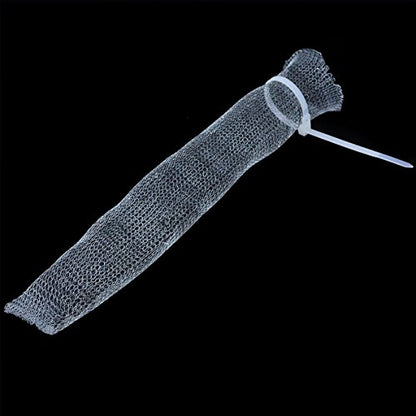 Wobe 12Pack Washing Machine Lint Traps with Nylon Ties, Stainless Steel