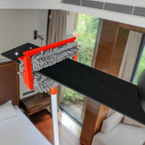 Qaestfy Pack of 2 Chenille Pad Refill Compatible with QAE026 Ceiling Fan Clenae Duster with Long Handle