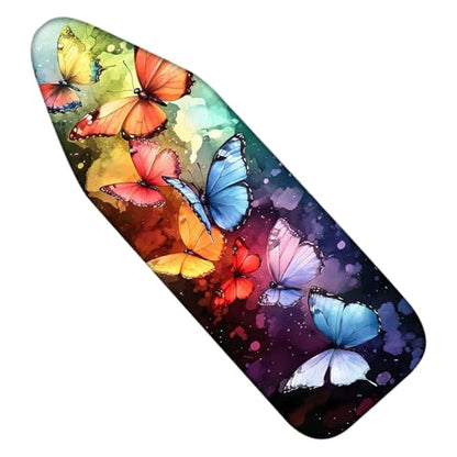 Nuxovilar Rainbow Butterfly Ironing Board Cover 15x54 Cotton - color: Yvc01012