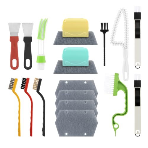 Window Sill Cleaner Tool, 13 Pcs Window Track Cleaning Tools Set