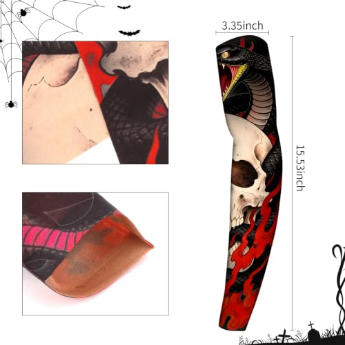 YARIEW Temporary Tattoo Sleeves for Men Arm Sleeves for Men - color: Multicolor-13