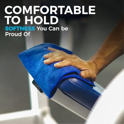 The Rag Company - All-Purpose Microfiber Terry Cleaning Towels - Commercial Grade, Highly Absorbent, Lint-Free, Streak-Free, Kitchens, Bathrooms, Offices, 300gsm, 14in x 14in, Green (12-Pack) - color: Green, size: 14in x 14in