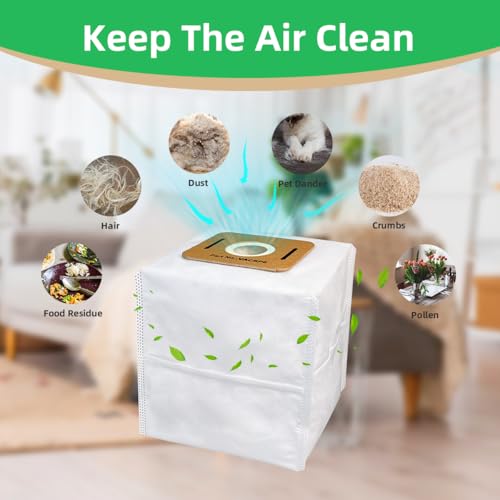 12 Pack VACBP6 Bags Compatible with 8-Quart Atrix Ergo Backpack Vacuum, Models: VACBPAI VACBP36V VACBP1 - color: 12 Pack VACBP6 Vacuum Bags