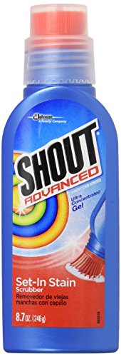 Shout Advanced Ultra Concentrated Stain Removing Gel, 8.7 Oz (Pack of 4) - size: 8.7 Ounce (Pack of 4)