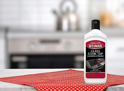 Weiman Ceramic and Glass Cooktop Cleaner and Polish - 20 Ounce - Shines and Protects Glass and Ceramic Smooth Top Ranges with its Gentle Formula