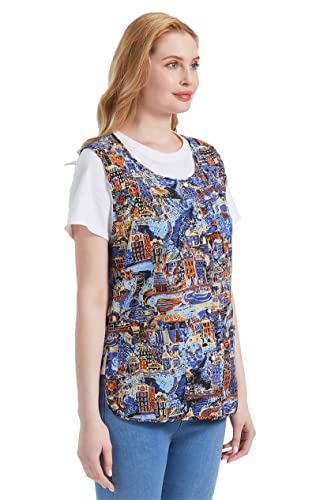 Nanxson Cobbler Apron for Women with Pockets,Cotton Smock with Buttons - color: Braunhouse, size: Small