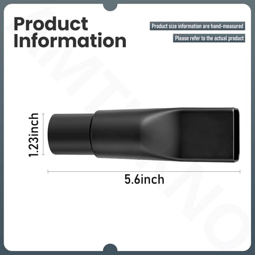 Attachments for BLACK+DECKER - Extendable Crevice Tool, Accessories Adapter, for Hand Vacuum Models with Slim Nozzle and Extendable Crevice - Fits Caliber (1.47" x 0.5")