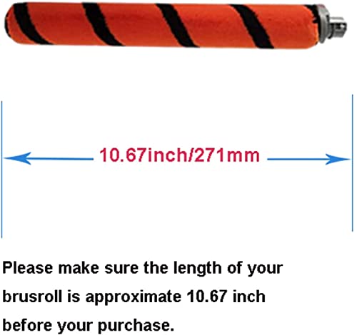 Hepa & Foam Filter Brushroll Replacement Kit for Shark Rotator Pro Lift-away Vacuum Cleaner ZU780 ZU782 ZU782NP ZU785, Replaces Part # Xff500 Xhf500