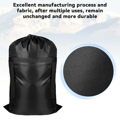 24 x 36-inch Large-Capacity Waterproof Laundry Bag (with Backpack Straps) – Heavy-Duty Drawstring Design, Ideal for Travel, University Halls of Residence, laundrettes and Seasonal Clothing Storage.
