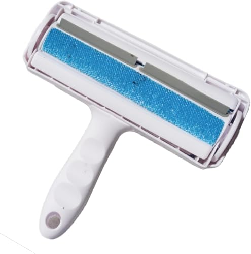 Pet Hair Removal Tool for Couches - Remove Dog & Cat Hair from Furniture - Reusable Fur Trapping Brush That Effectively Extracts Animal Hair from Upholstery - color: Blue