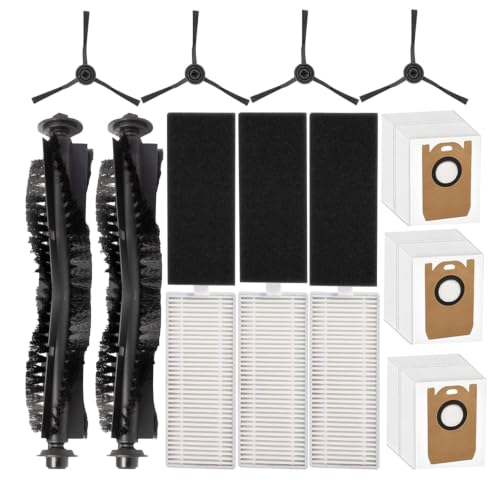 Replacement Accessories Kit For iHome Autovac Nova S1 Pro Robot Vacuum - color: 15 Pack Replacement Accessories Kit for Ihome Autovac Nova S1 Pro Robot Vacuum