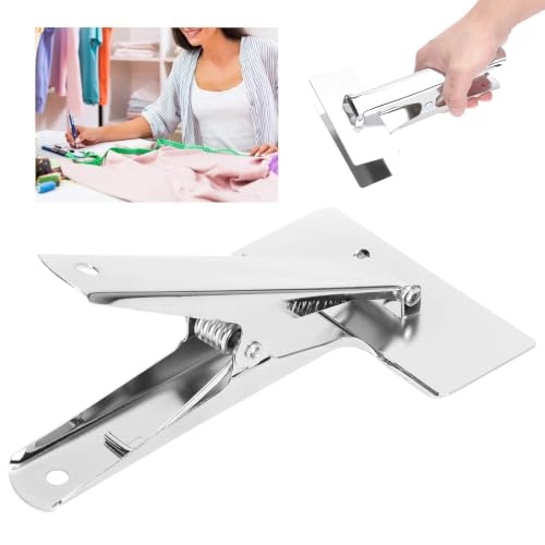 Sewing Clip, Sewing Clips Stainless Steel Hemming Clips Metal Hemming Tool Stainless Steel Fabric Fixed Tailor Embroidery Clamp Garment Cutting Bed Cloth Clamp