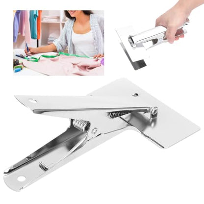 Sewing Clip, Sewing Clips Stainless Steel Hemming Clips Metal Hemming Tool Stainless Steel Fabric Fixed Tailor Embroidery Clamp Garment Cutting Bed Cloth Clamp