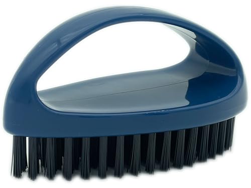 GKETN Small Scrub Brush with Nylon Bristles Heavy Duty Cleaning Brush - color: Deep Blue