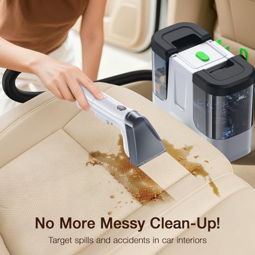 Carpet Cleaner Machine,Deep Cleaner Machine for Rug Cleaner & Couch Cleaner - color: Black & White