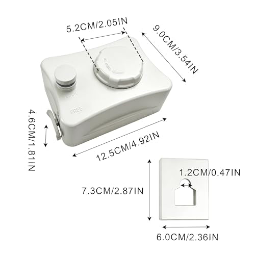 16.7 Ft Retractable Clothesline Indoor & Outdoor - size: Rectangle-White