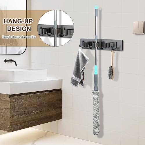 Self Wringing Mop Floor Cleaning Easy Squeeze Twist Mop,Gray-2Head - color: Gray- 2 Mop Head