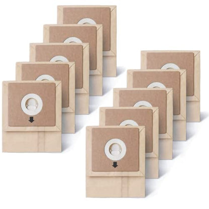 JEDELEOS Replacement Dust Bags for Bissell Zing and PowerForce Bagged Canister 4122 4122D 1668 1668C 1668W 2154A 2154C 2154W and 1608 Series, Replace Parts 2138425 (Pack of 10) - style: 10-Pack