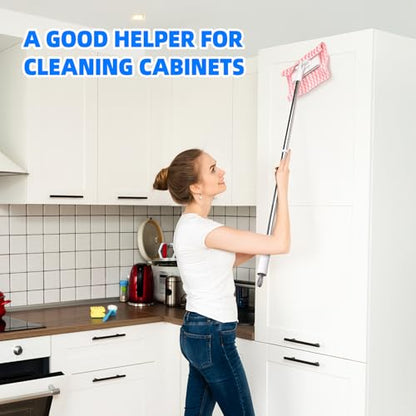 20 Count Replacement Cloths for Snap Grip Mini Mop, Wet and Dry Cleaning Pads for Cabinet, Wall, Window and Floor Cleaning, Reusable Washable Microfiber Refill, 8" x 6" - size: 20 Count Small Reusable Cloths（No Mop）