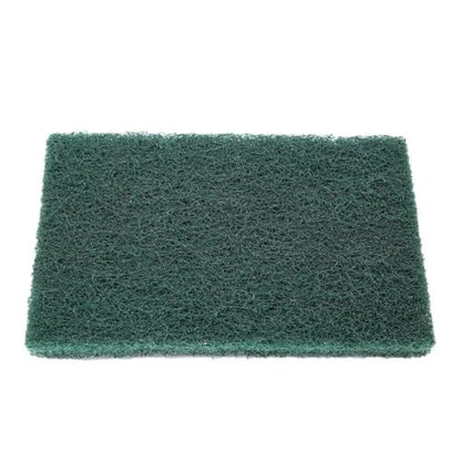Heavy Duty Scouring Pads, 5pcs Durable Abrasive Sponge Scourer, Professional Industrial Cleaning Pads, Green Multi-Surface Material for Homeowners, Chefs, Kitchen Pots Pans, BBQ Gr - color: Green