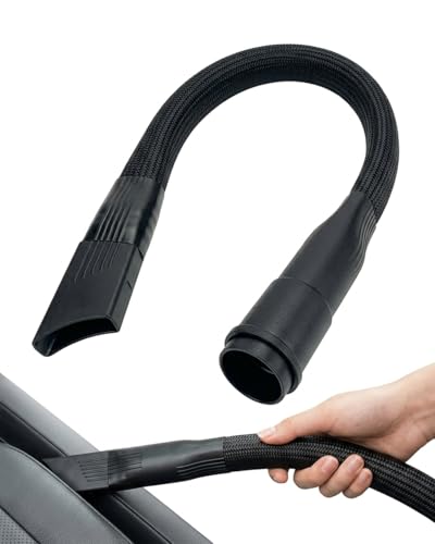 25" Flexible Vacuum Crevice Attachment Tool,Universal Fit Vacuum Accessory for 1-1/4" (32mm) & 1-3/8" (35mm) Hoses