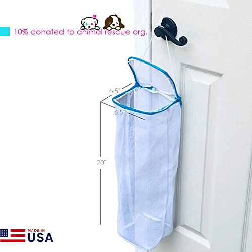 Mesh Laundry Bag with Zipper for Socks & Delicates