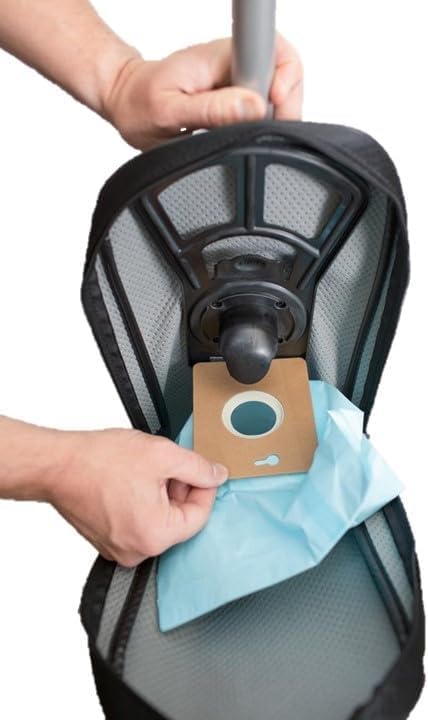 Casa Fresh 6 PK Replacement for Riccar Supralite/Simplicity Freedom Type F Ecopure Vacuum Bags