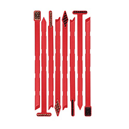 Real Avid Cleaning Tool Kit: Detailing Brush Set & Pick Set: 16-Piece Detailing Supplies Kit with Soft Bristle Nylon & Stiff Bristle Bronze Scrub Brushes & Carbon Removal Tools