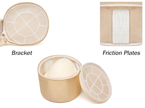 Bra Washing Bag for Delicates, Shape-Retaining, 2 Pack Lingerie Laundry Bag