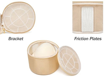 Bra Washing Bag for Delicates, Shape-Retaining, 2 Pack Lingerie Laundry Bag