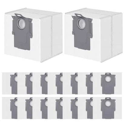 18 Pack Dust Bags for Roborock Q10 S5+/X5+, Q7 M5+/L5+, S8 Pro Ultra, S8+ - size: Q10/Q8/Q7/Q5 Series Bags 18 Pack