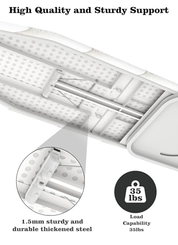 uyoyous Wall Mounted Ironing Board Compact Iron Board 37.8X11.8 Inch