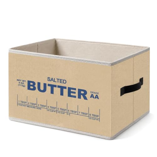 Butter Decor Fabric Storage Basket Laundry Hampers - color: Color-3