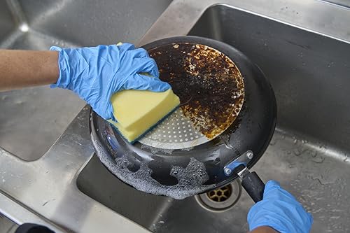 Spontex Specialist Washing Up Sponge Scourers | XL | Hard Wearing & Versatile for Professional Cleaning | 6 Pack - style: General Purpose