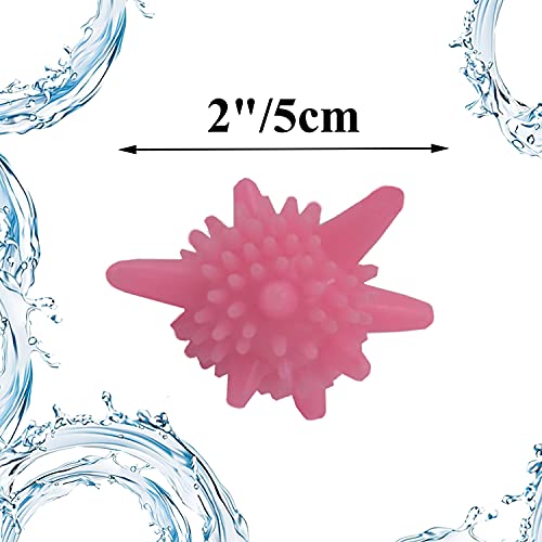 16 Pcs Washer Balls,Reusable Tangle-Free Laundry Scrubbing Balls,Solid Colorful Laundry Washing Balls Enhance Your Machine Cleaning Power (Color Random)