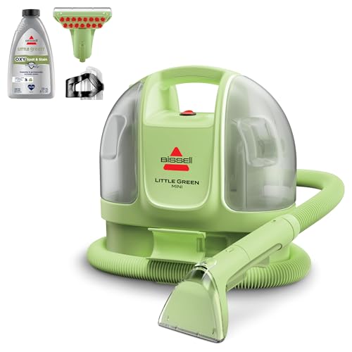 BISSELL Little Green Mini Portable Carpet Cleaner, 4075 - color: Tea Green, style: Little Green Mini
