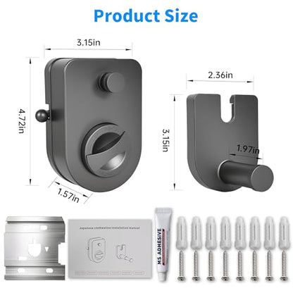 Retractable Clothesline Indoor, Non-Sagging Outdoor Clothes Line Retracting Heavy Duty Clothes Drying Laundry Line Wall Mounted Stainless Steel Line-15.8 Feets (Grey) - color: Gray