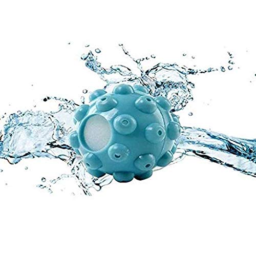 Wrinkle Remover - Blue Reusable Wash Dryer Balls - Eco Friendly Fabric Softener Alternative Gift for Wife (Pack of 2)