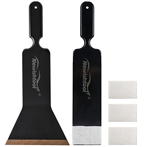 NEWISHTOOL Window Tint Tools Bulldozer Squeegee Kit, Long Handle Tint Tools - color: Black