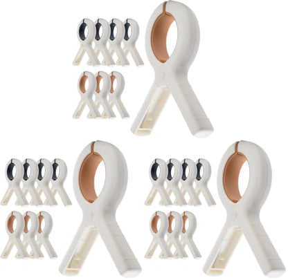 Extra Large Beach Towel Clips - 24 Pack 5.1 Inch Chair Clips Heavy Duty - size: Extra Large 5.1In×8Pcs (Pack of 3)