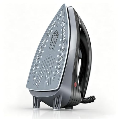 Sundu 1500W Steam Iron with Ceramic Soleplate & Auto-Off for Clothes