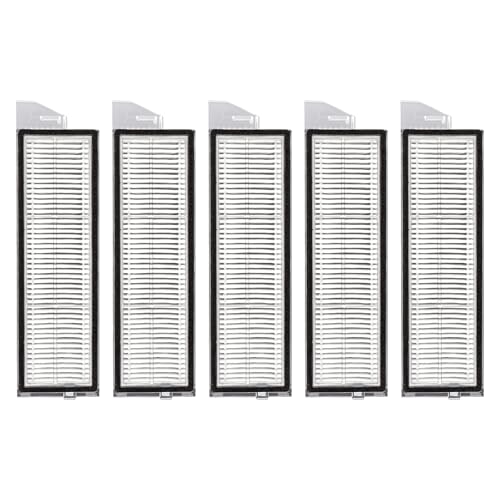 (5 Pack) S8 MaxV Ultra Replacement HEPA Filters Compatible With Roborock S8 MaxV Ultra/ S8 Max Ultra Robotic Vacuum Cleaner, Accessories Kit Filters, S8 MaxV Ultra filter 5 Pieces - color: S8 MaxV Ultra HEPA Filter(5 Pieces)