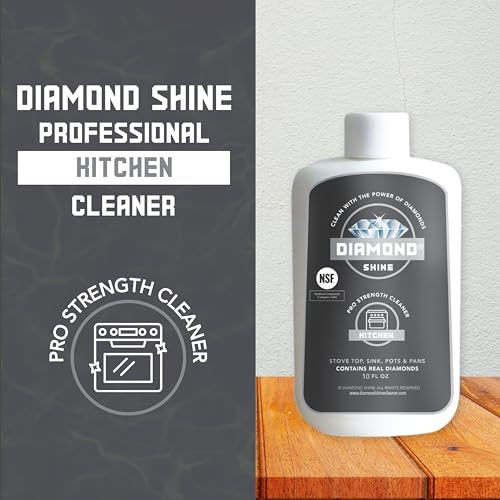 Diamond Shine Ultimate Cooktop Cleaner Combo Pack, 7-Piece Kit – Diamond-Infused Cleaner, Drill Brush & Scrub Pads for Smooth Top, Ceramic, Electric, Gas & Induction Ranges
