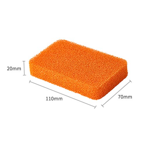 Liflicon Heavy Duty Silicone Sponges - Kitchen and Bathroom Cleaning Scrubber for Dish Washing - color: Sponges-10 Pack