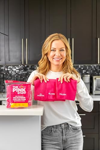 Stardrops The Pink Stuff Miracle Microfibre Cloth Collection, 9 Count Kit - size: 9 Count ( Pack of 3)