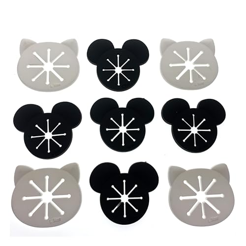 40PCS Sock Clips Rings Laundry Ties Holder Loops Locks Organizer