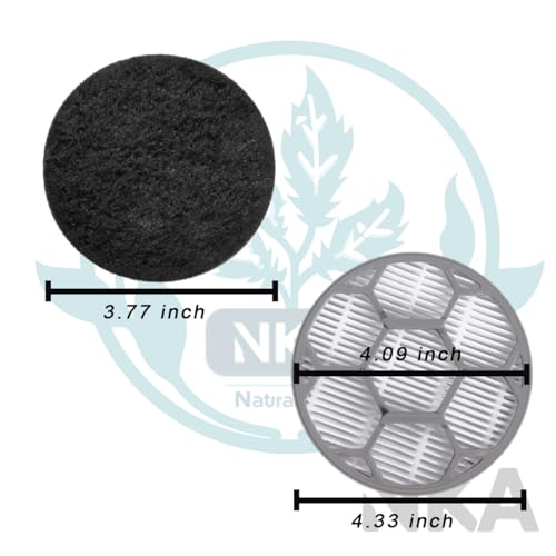 P1 Pro Filters Replacement, 2 HEPA & 4 Sponge Filters for Neakasa/Neabot P1 Pro Pet Grooming Kit Vacuum, Vacuum Cleaner Washable Filter Accessories for Odor Adsorption & Long Performance