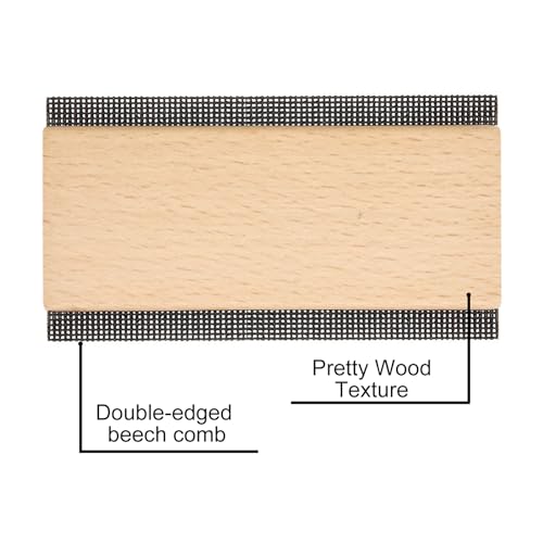 2PCS Sweater Cashmere Comb Shaver Cashmere Pill Remover Portable Fabric Clothes Shaver Wooden Pilling Fabric Lint Remover Brush for Home Travel Use