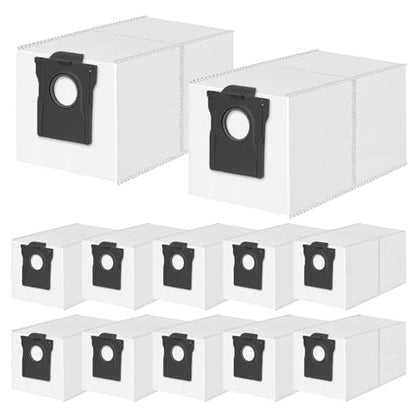 12 Pack Dust Bags for Dreame L40/L40s/AE/CE/L50/L60/D30/L10/L10s Pro Ultra - size: X/L Series Bags 12 Pack