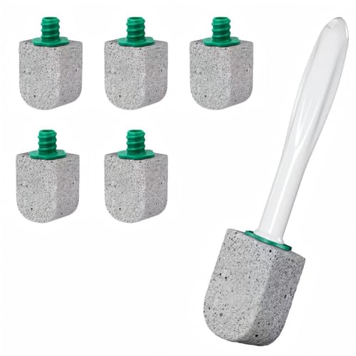 Pumice Stone Toilet Bowl Cleaner for Hard Water Ring and Stains(01)